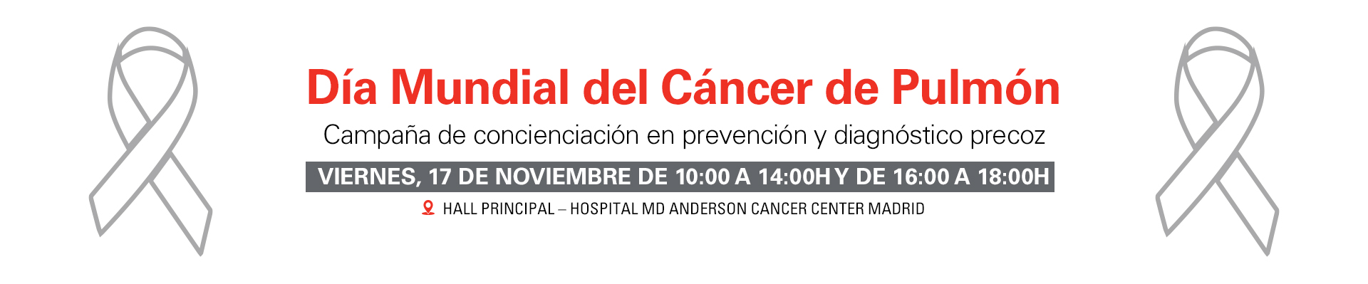 Día Mundial del Cáncer de Pulmón