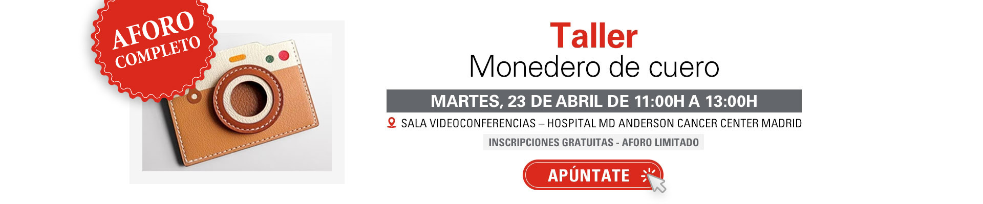 Taller Monedero de Cuero