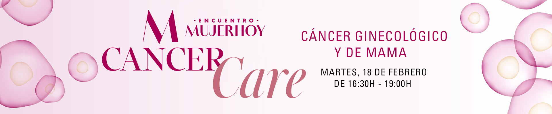 Encuentro Mujerhoy Cancer Care