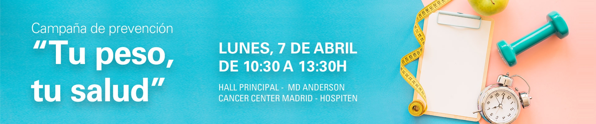 Campaña de prevención “Tu peso, tu salud”
