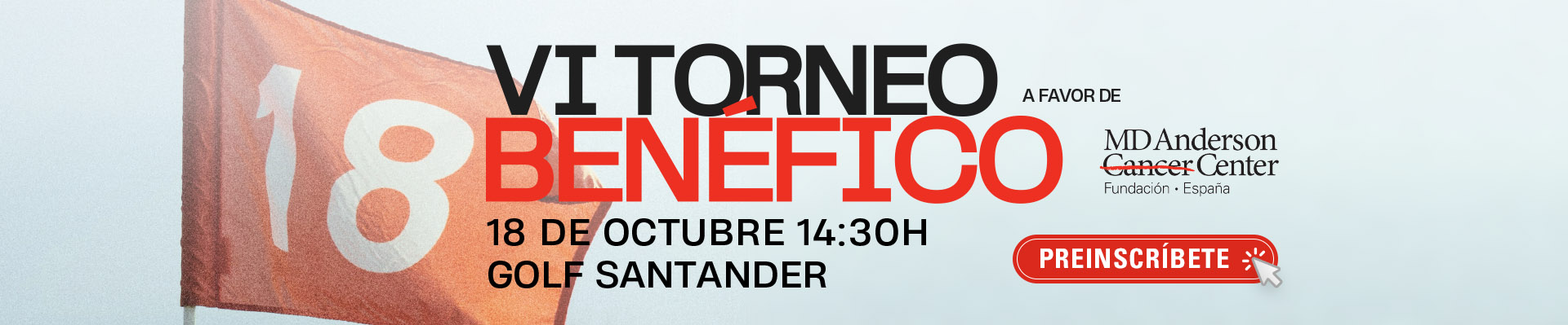 VI Torneo de golf benéfico