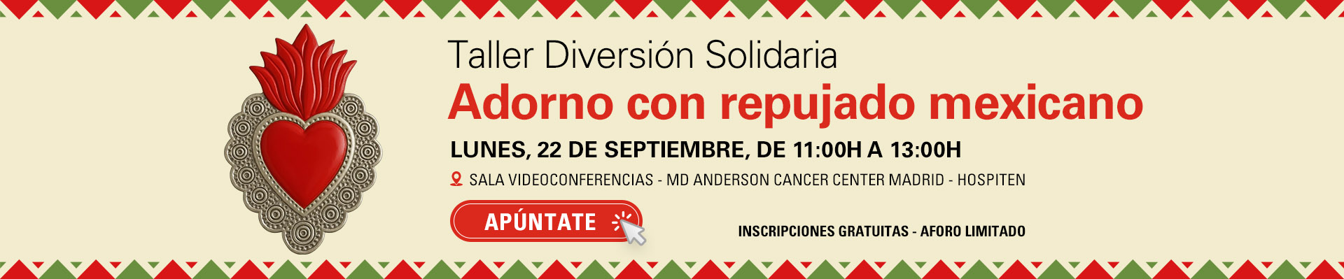 Taller Diversión Solidaria: Adorno con repujado mexicano