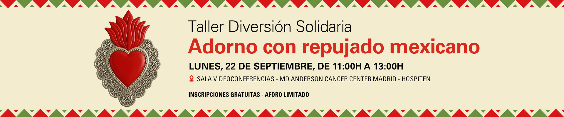 Taller Diversión Solidaria: Adorno con repujado mexicano
