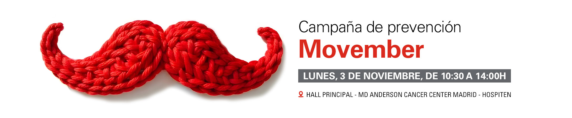 Campaña de prevención: movember
