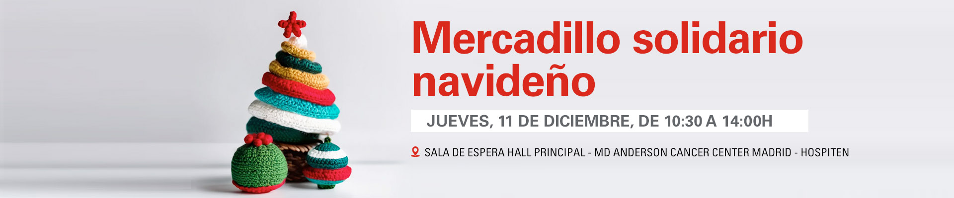 Mercadillo solidario navideño