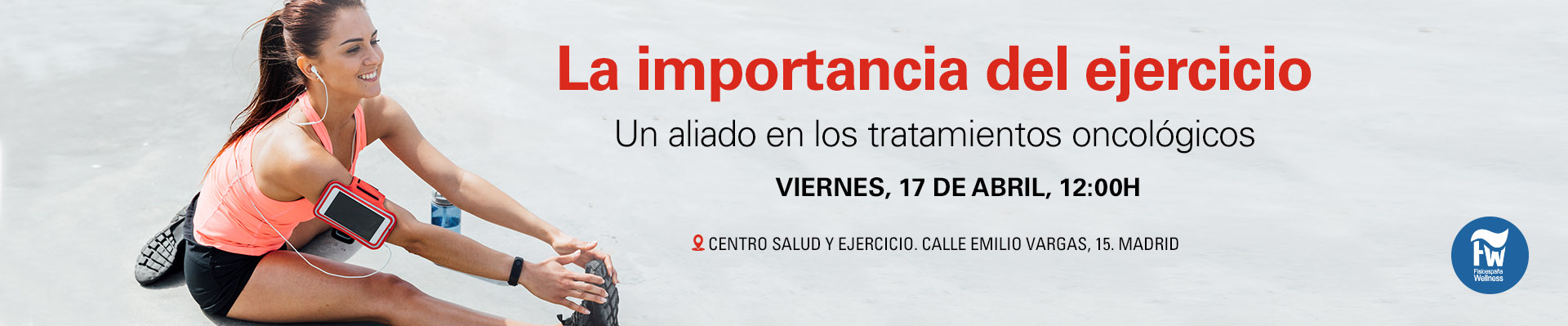 Charla Fisioespaña: “La importancia del ejercicio: un aliado en los tratamientos oncológicos”