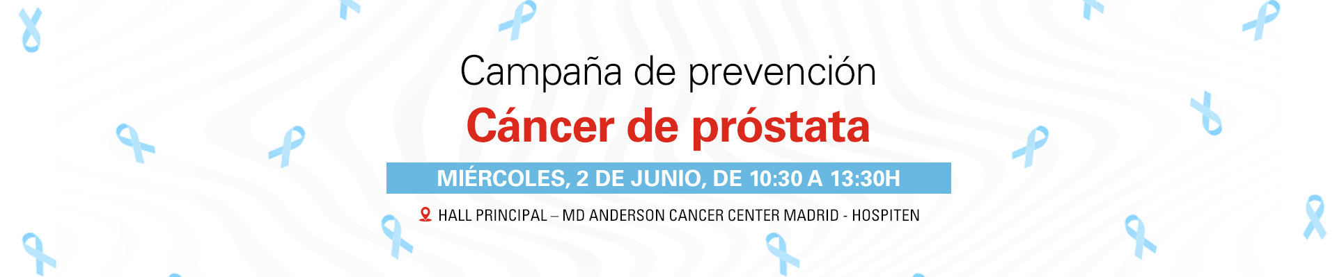 Campaña de prevención “Cáncer de próstata”