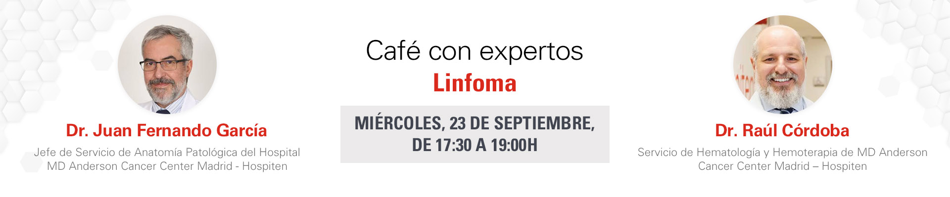 Café con expertos  Linfoma