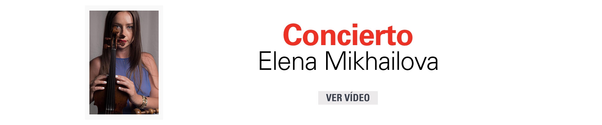 Concierto Elena Mikhailova