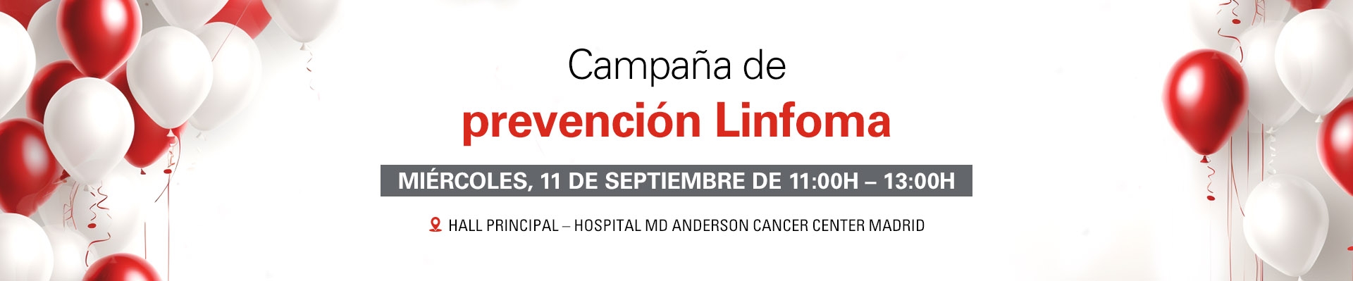 Campaña de prevención Linfoma