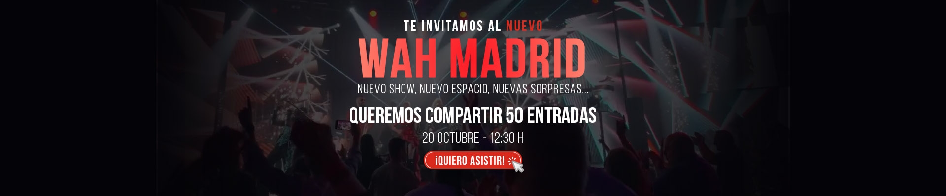 WAH | Show Musical y Gastronómico en IFEMA MADRID