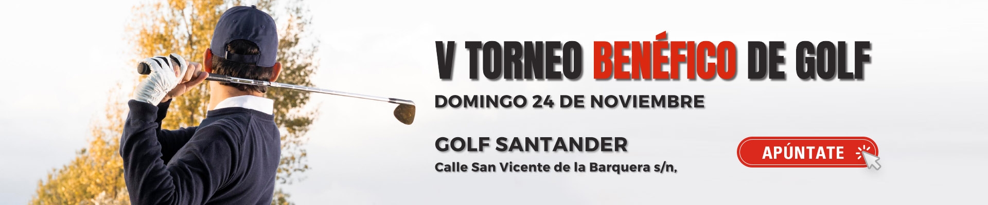 V Torneo Benéfico Golf Santander