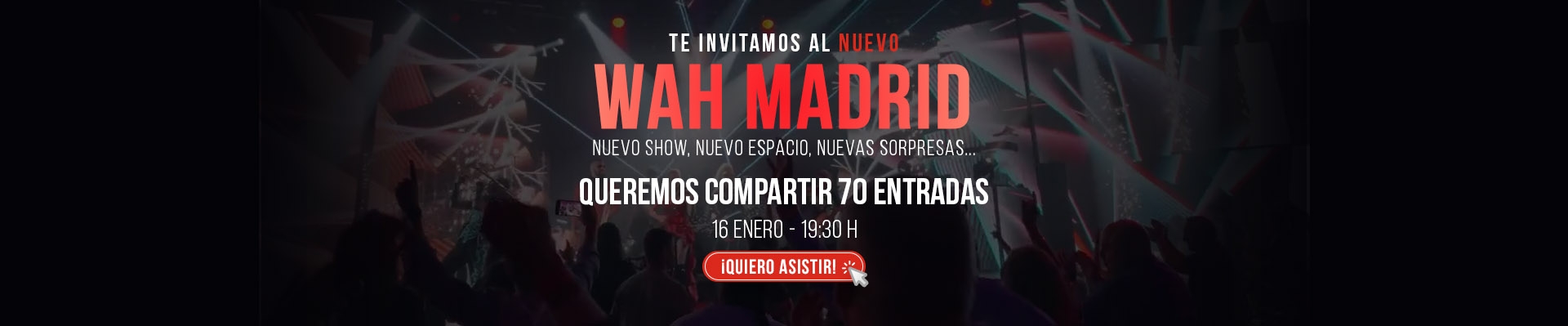 WAH | Show Musical y Gastronómico en IFEMA MADRID