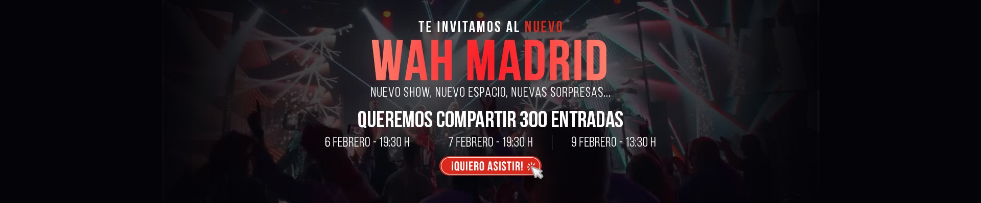 WAH | Show Musical y Gastronómico en IFEMA MADRID