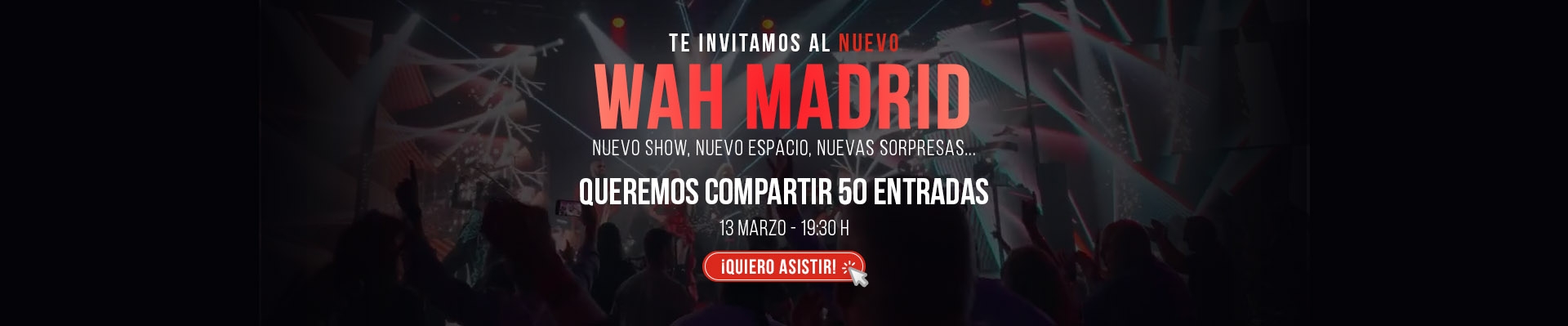 WAH | Show Musical y Gastronómico en IFEMA MADRID