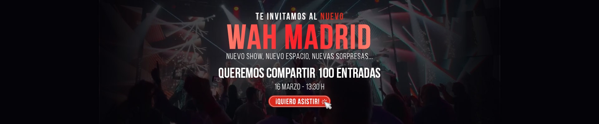 WAH | Show Musical y Gastronómico en IFEMA MADRID