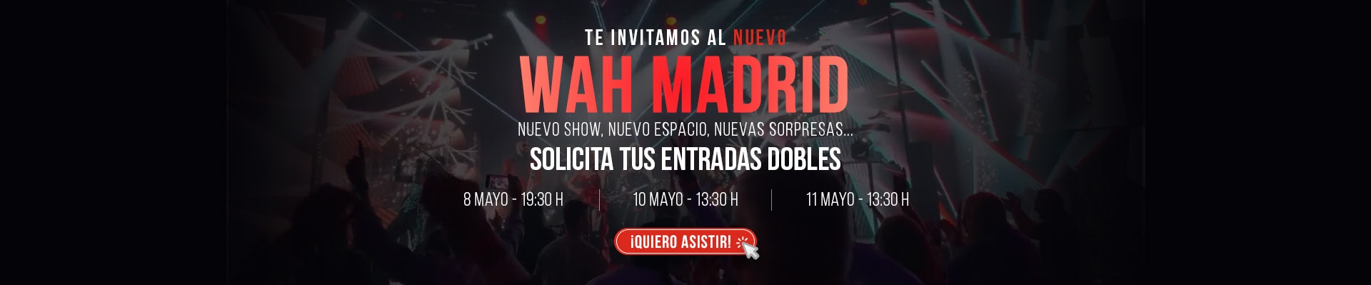 WAH | Show Musical y Gastronómico en IFEMA MADRID
