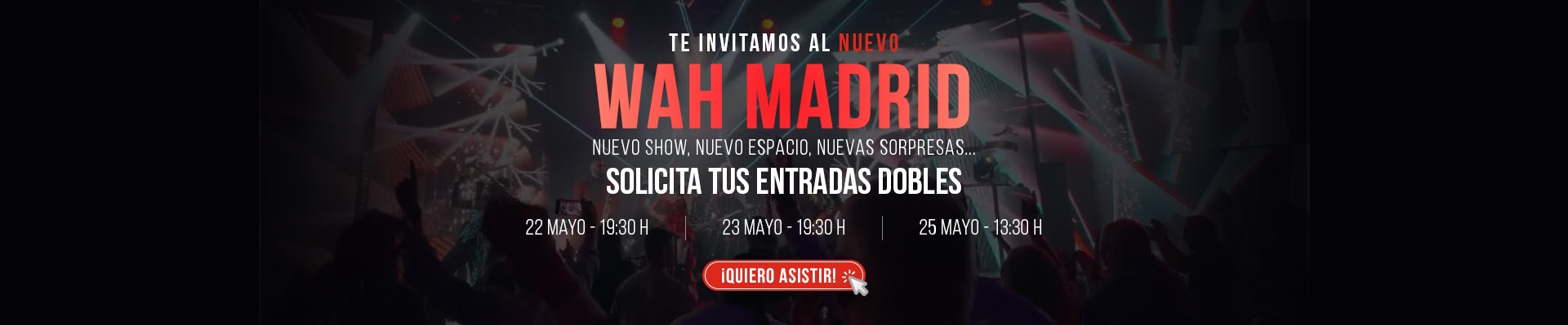 WAH | Show Musical y Gastronómico en IFEMA MADRID