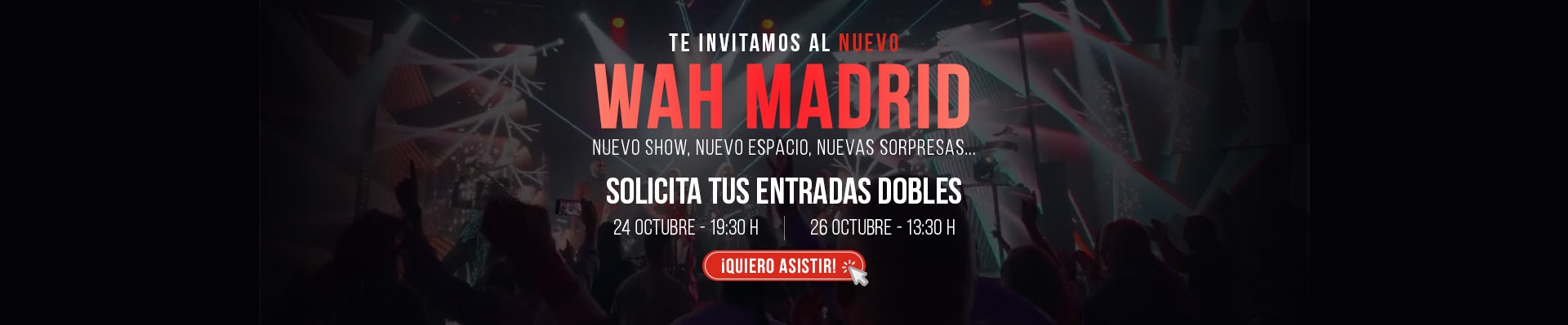 WAH | Show Musical y Gastronómico en IFEMA MADRID