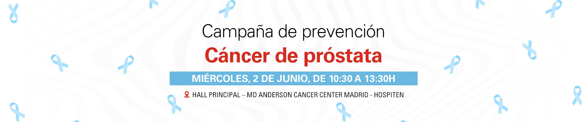 Campaña de prevención - Cáncer de próstata