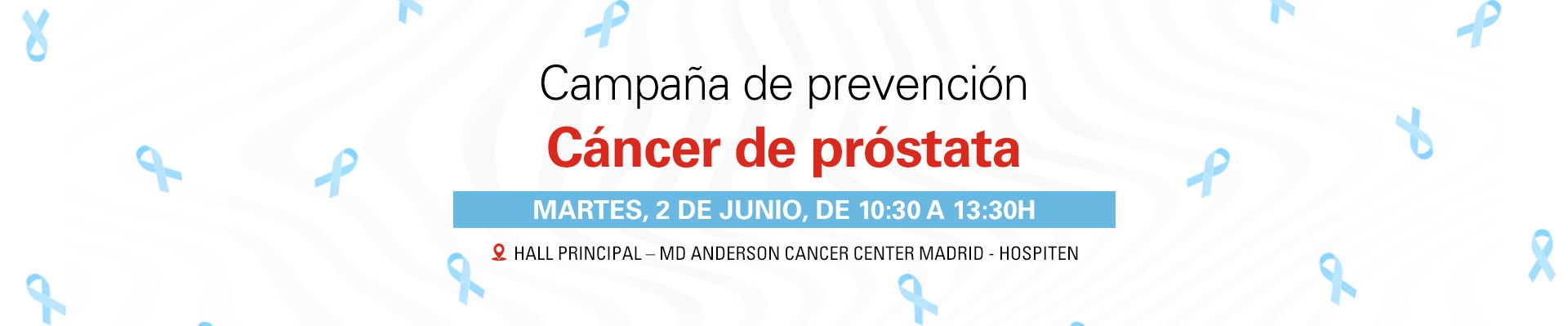 Campaña de prevención - Cáncer de próstata