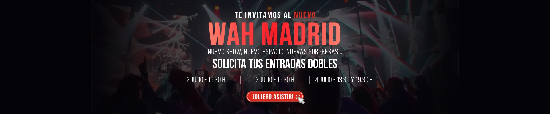 WAH | Show Musical y Gastronómico en IFEMA MADRID