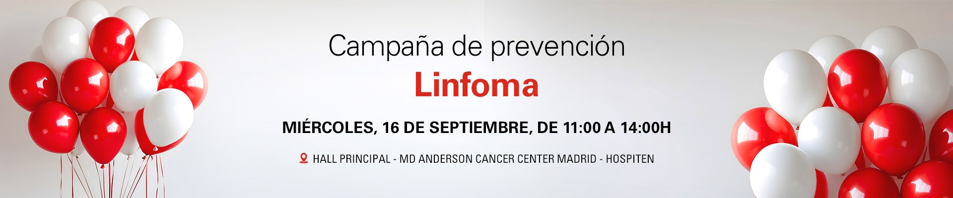 Campaña de prevención: linfoma