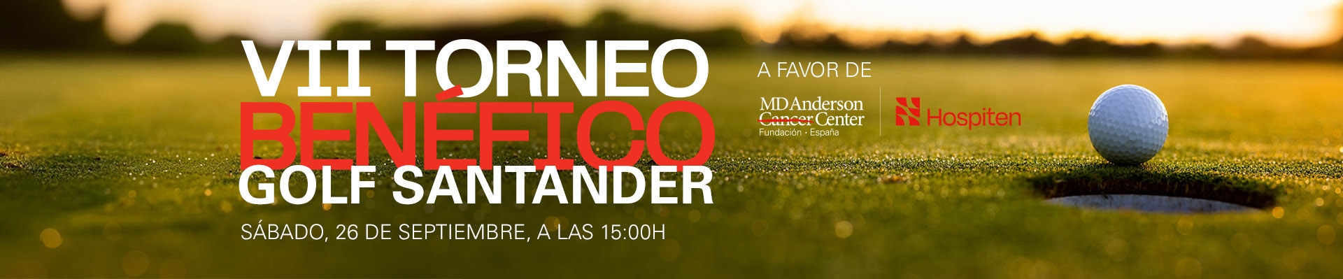 VII Torneo Benéfico Golf Santander