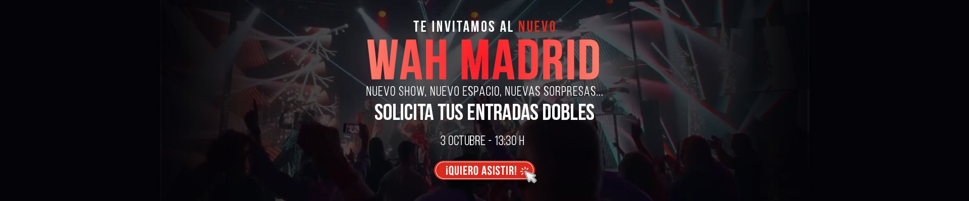 WAH | Show Musical y Gastronómico en IFEMA MADRID
