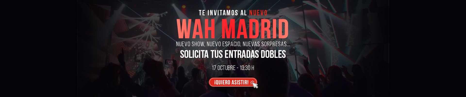 WAH | Show Musical y Gastronómico en IFEMA MADRID