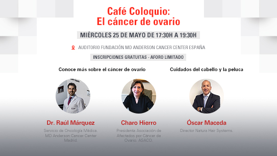 Café Coloquio: El cáncer de ovario