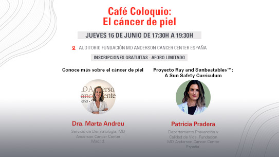 Café Coloquio: El cáncer de piel