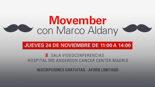 Movember con Marco Aldany