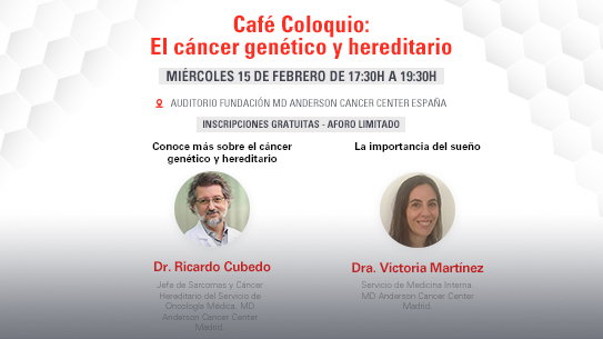 Café Coloquio: El cáncer genético y hereditario